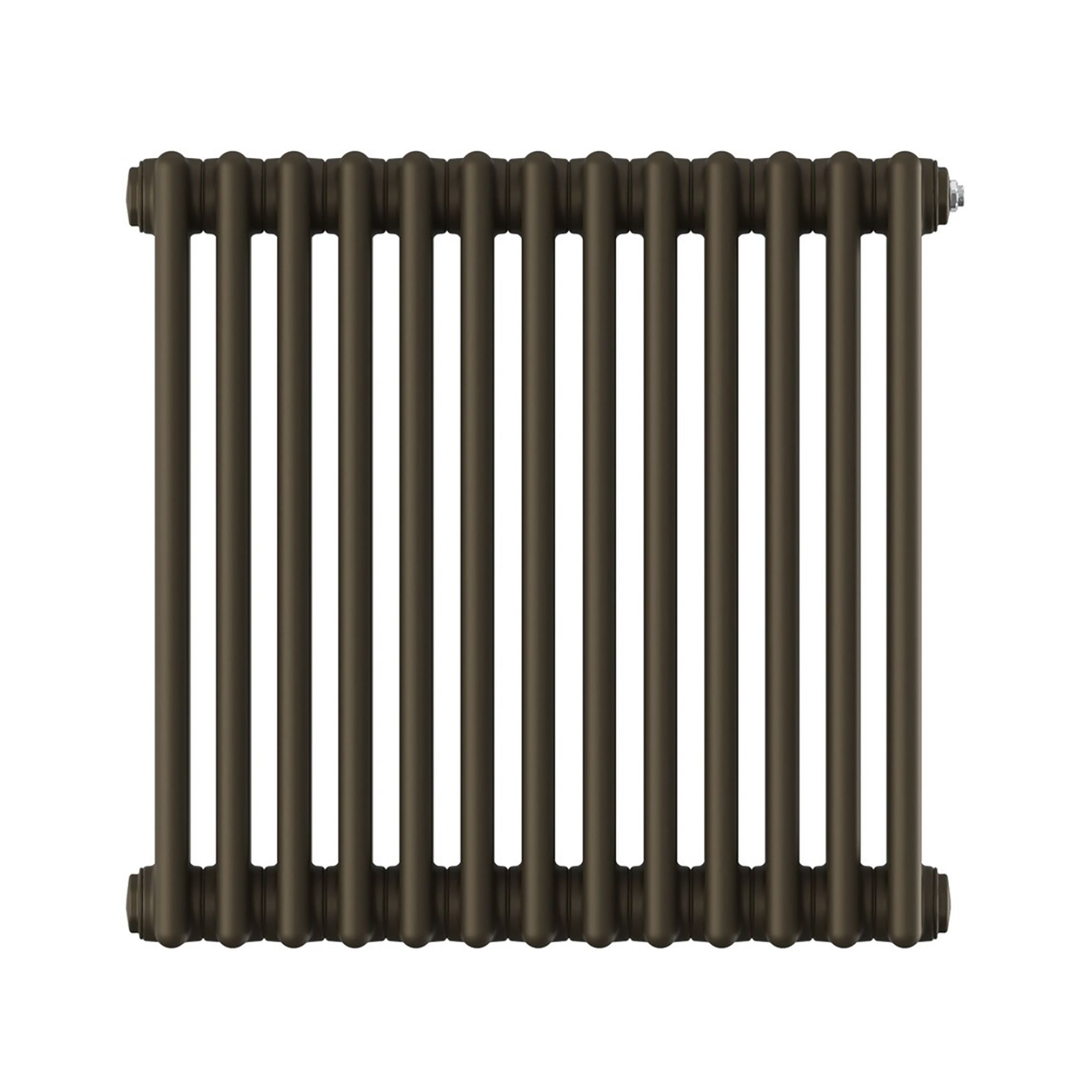 Acova Classic Bronze effect 3 Column Radiator, (W)628mm x (H)600mm