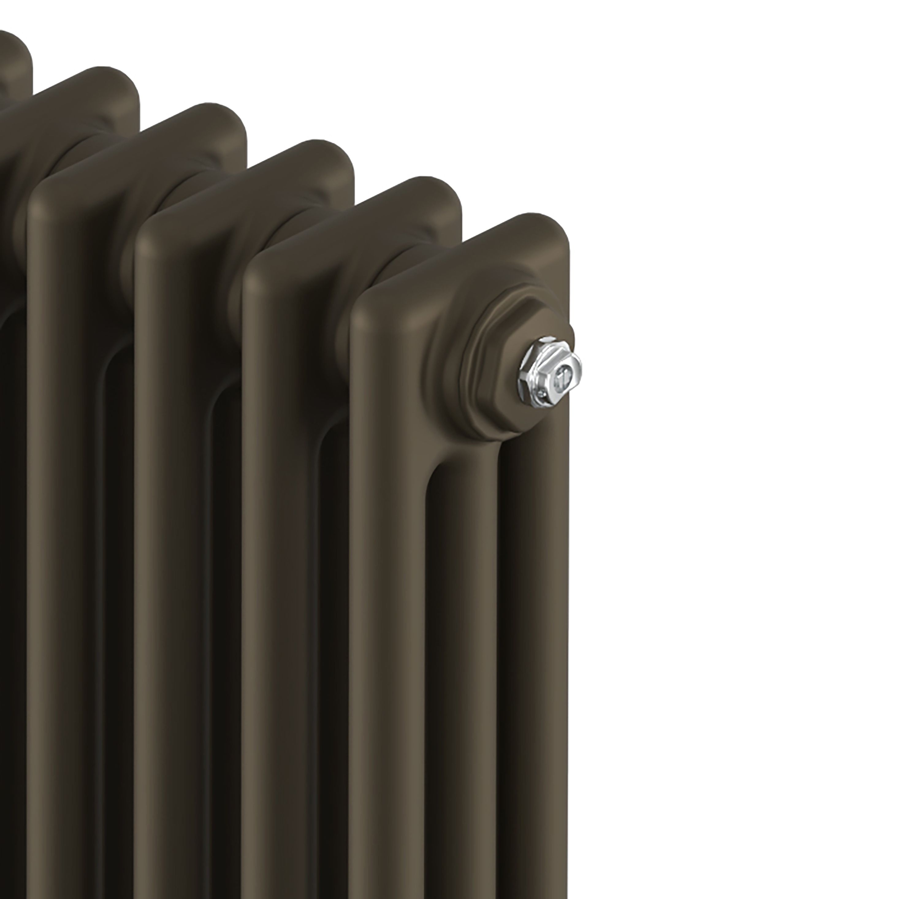 Acova Classic Bronze effect 3 Column Radiator, (W)628mm x (H)600mm