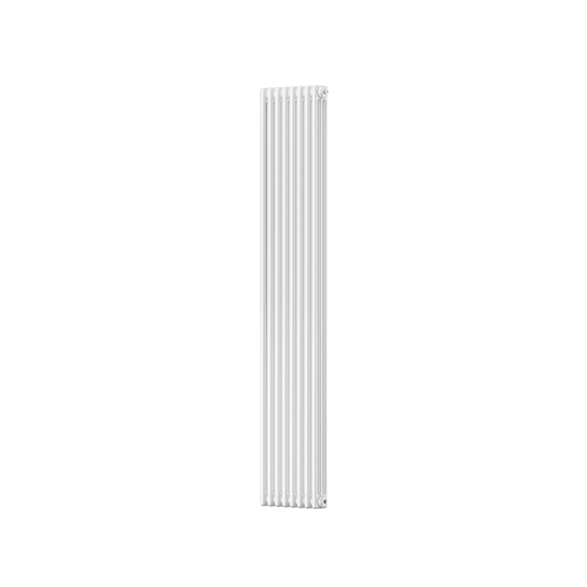 Acova Classic White 3 Column Radiator, (W)394mm x (H)2000mm | DIY at B&Q