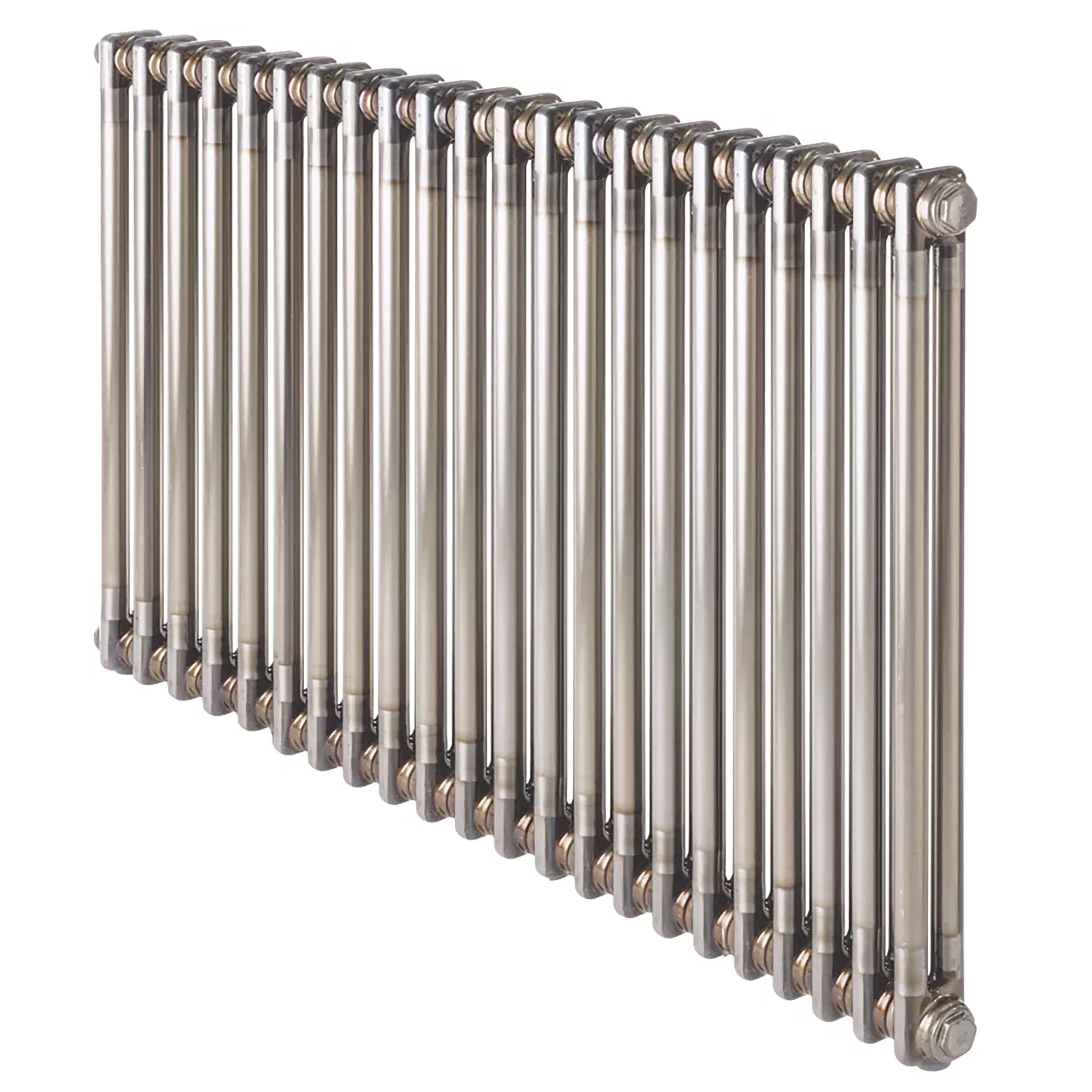 Acova Raw Metal 2 Column Radiator, (W)1042mm X (H)600mm | DIY At B&Q