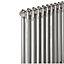 Acova Raw metal 2 Column Radiator, (W)1226mm x (H)600mm