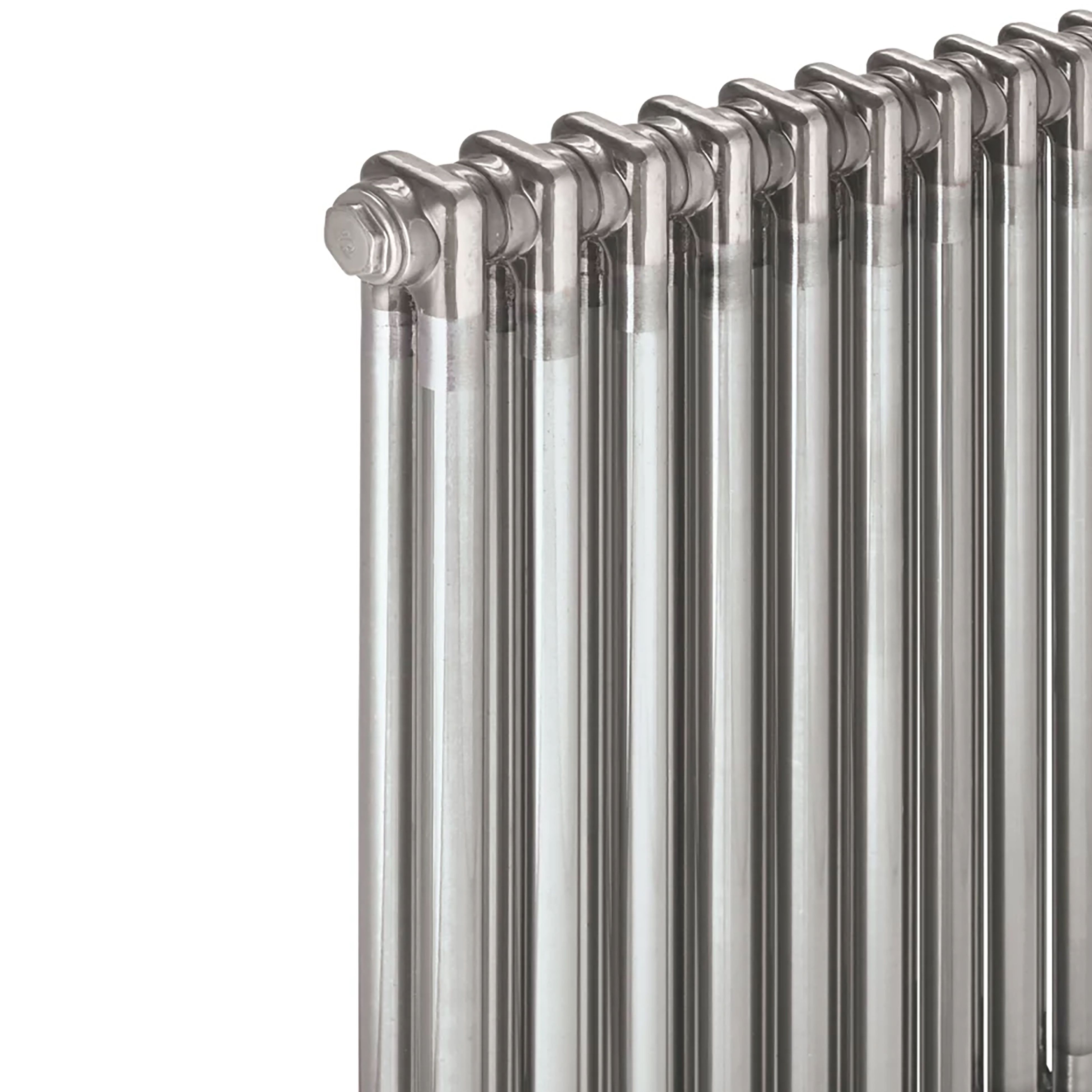 Acova Raw metal 2 Column Radiator, (W)812mm x (H)600mm