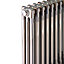 Acova Raw metal 3 Column Radiator, (W)1042mm x (H)600mm