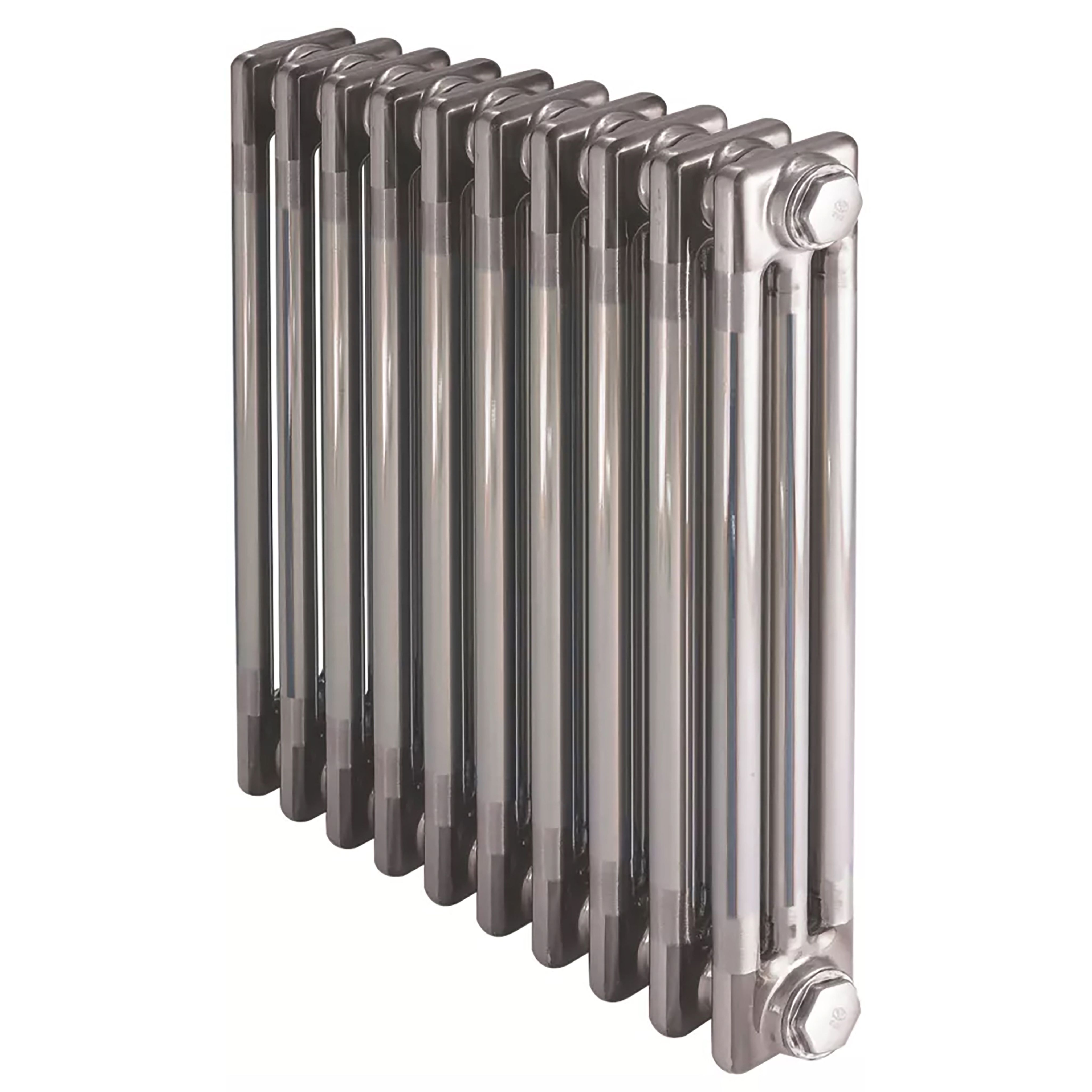 Acova Raw Metal 3 Column Radiator, (W)1226mm X (H)600mm | DIY At B&Q