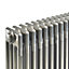 Acova Raw metal 4 Column Radiator, (W)1042mm x (H)600mm