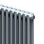 Acova Silver 2 Column Radiator, (W)398mm x (H)2000mm