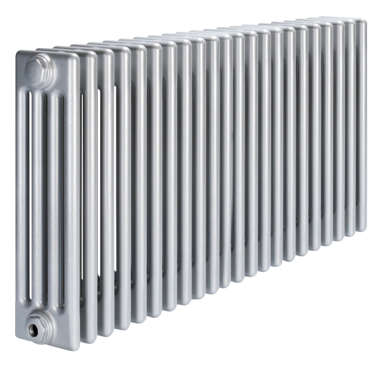 Acova Silver 4 Column Radiator, (W)1042mm x (H)600mm