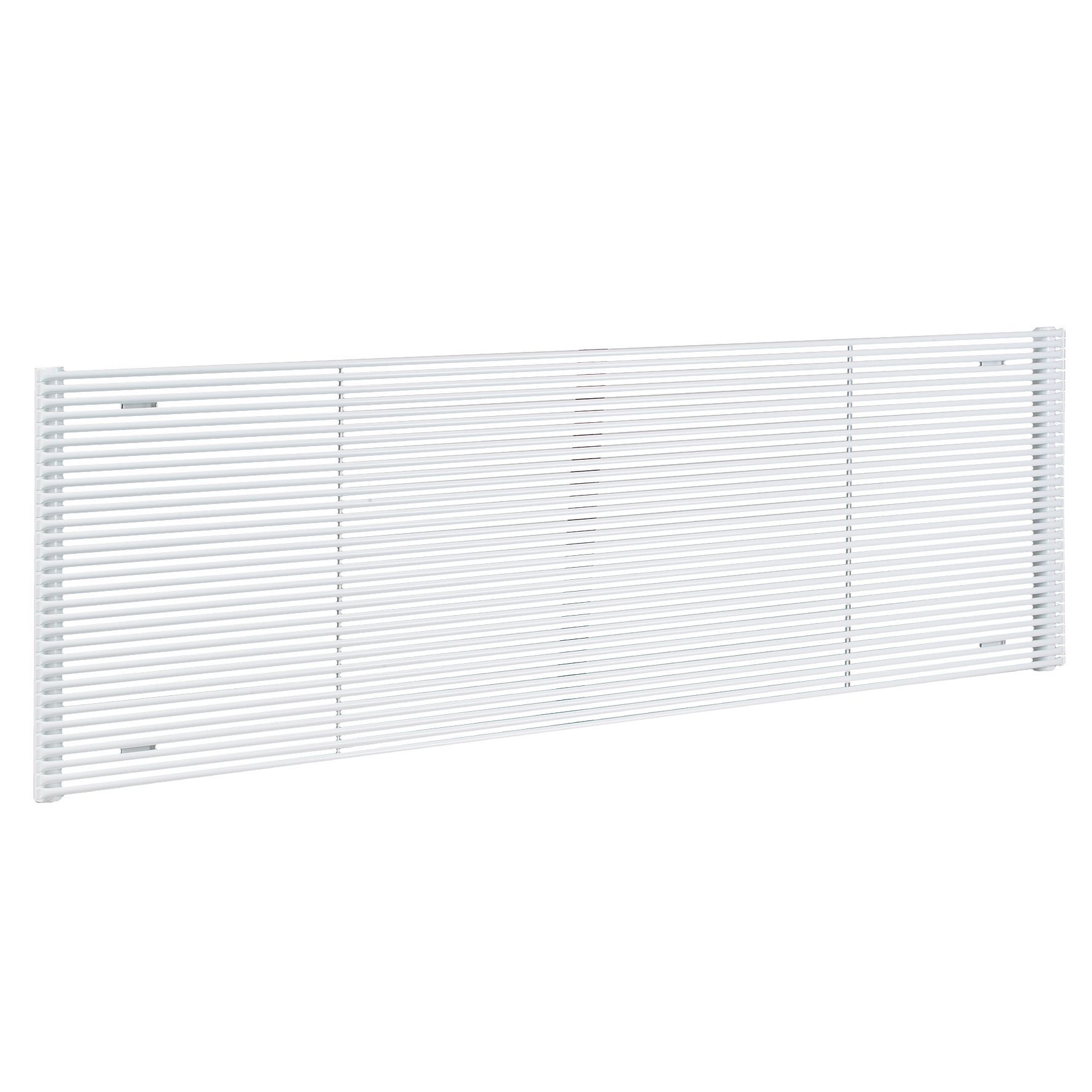 Acova Striane White Horizontal Designer Radiator, (W)1200mm x (H)608mm