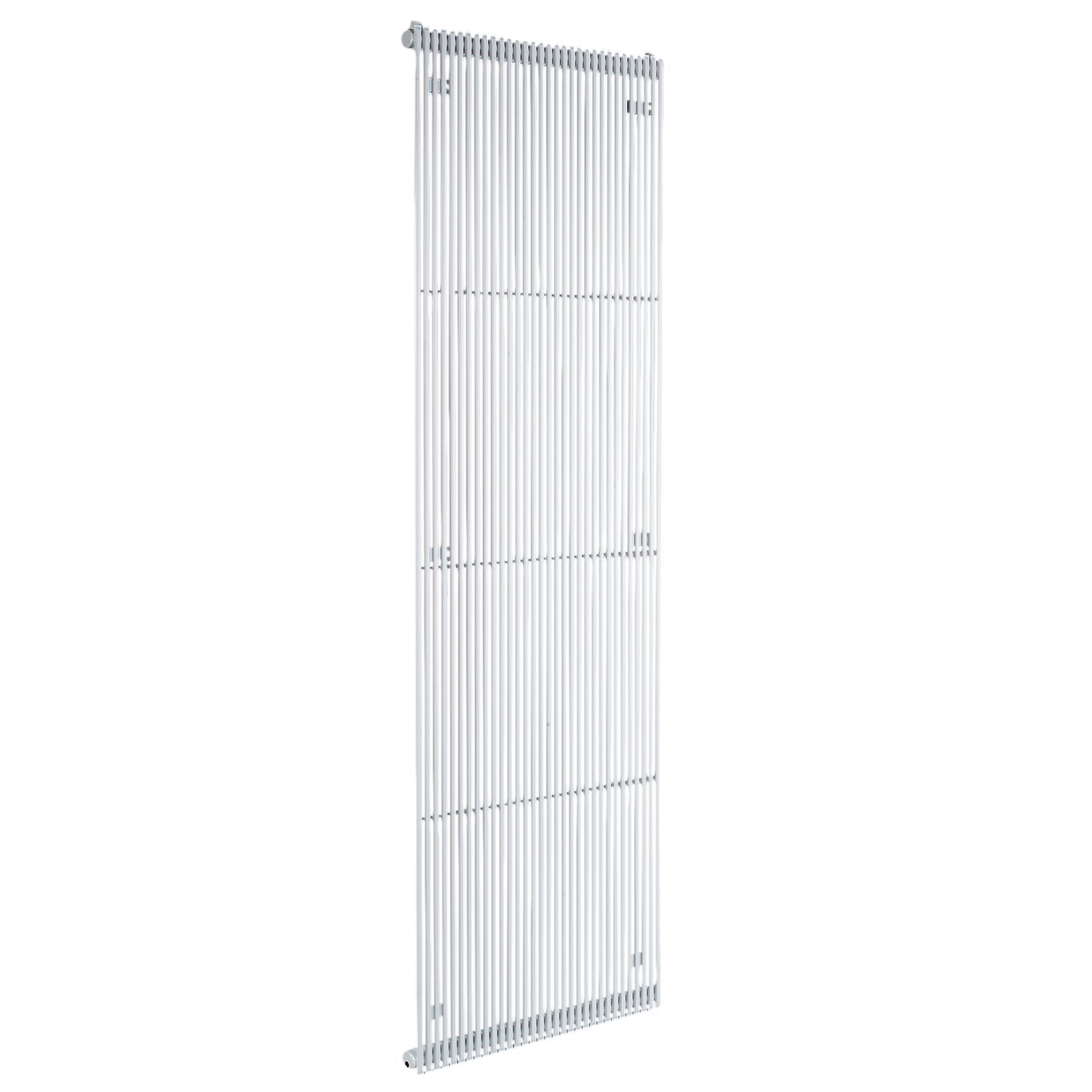 Acova Striane White Vertical Designer Radiator, (W)532mm x (H)2000mm