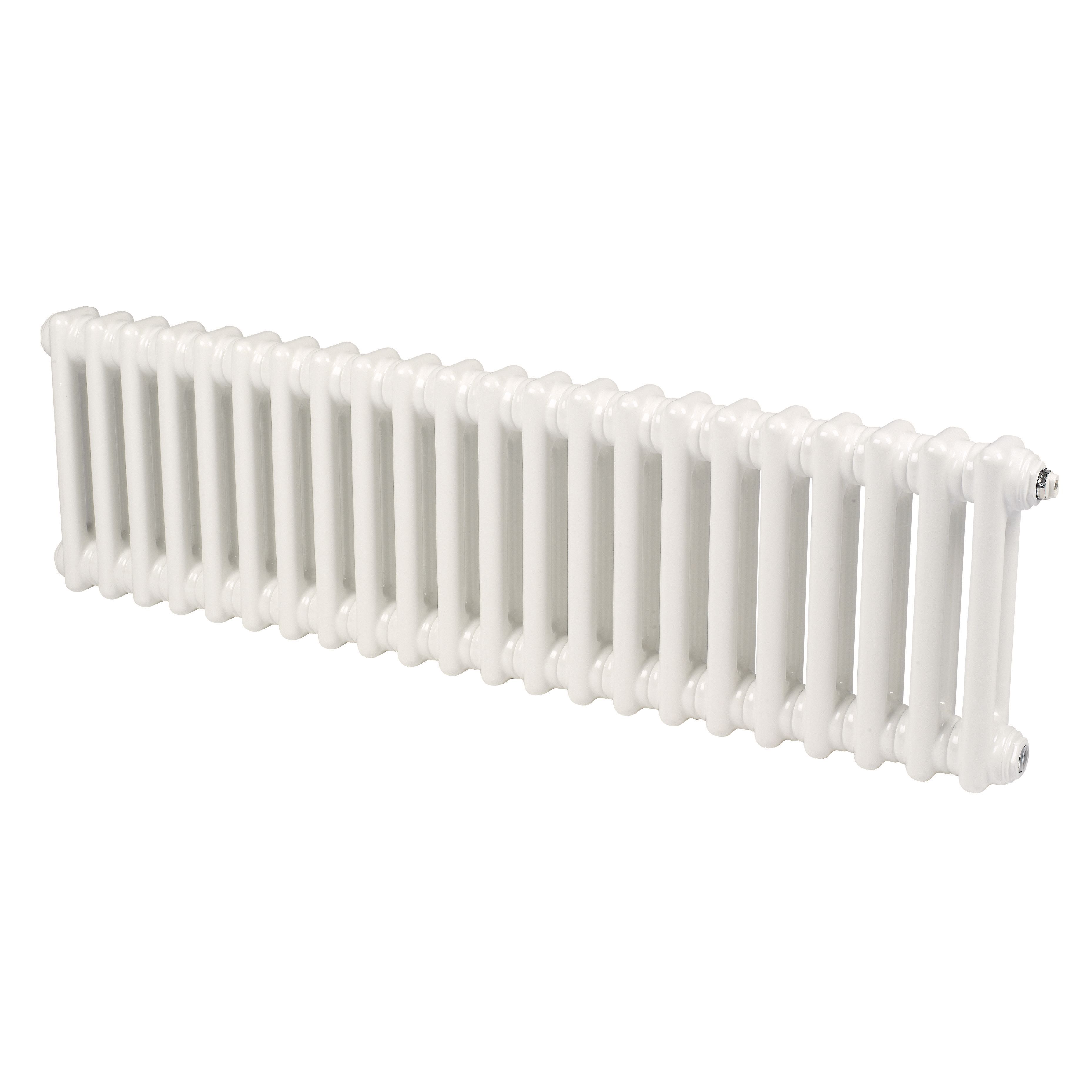 Acova White 2 Column Radiator, (W)1042mm x (H)300mm
