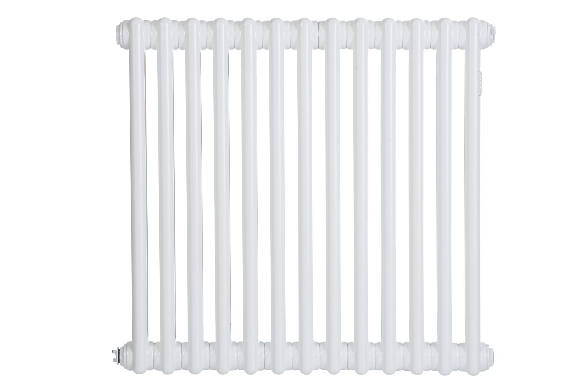 Acova White 2 Column Radiator, (W)628mm x (H)600mm