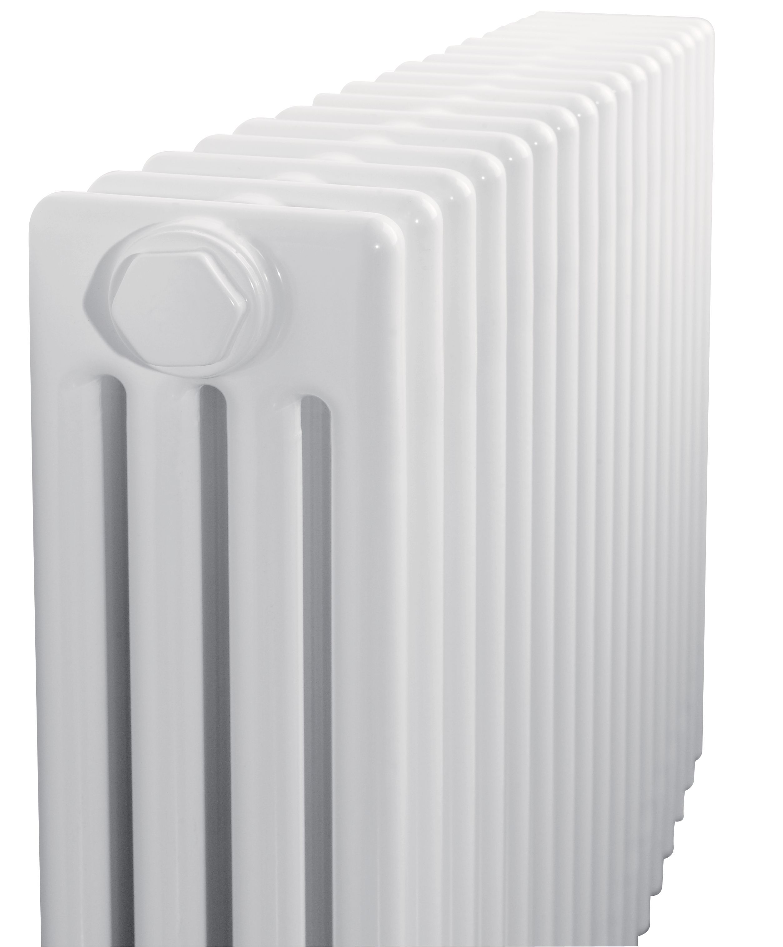 Acova White 4 Column Radiator, (W)628mm x (H)300mm