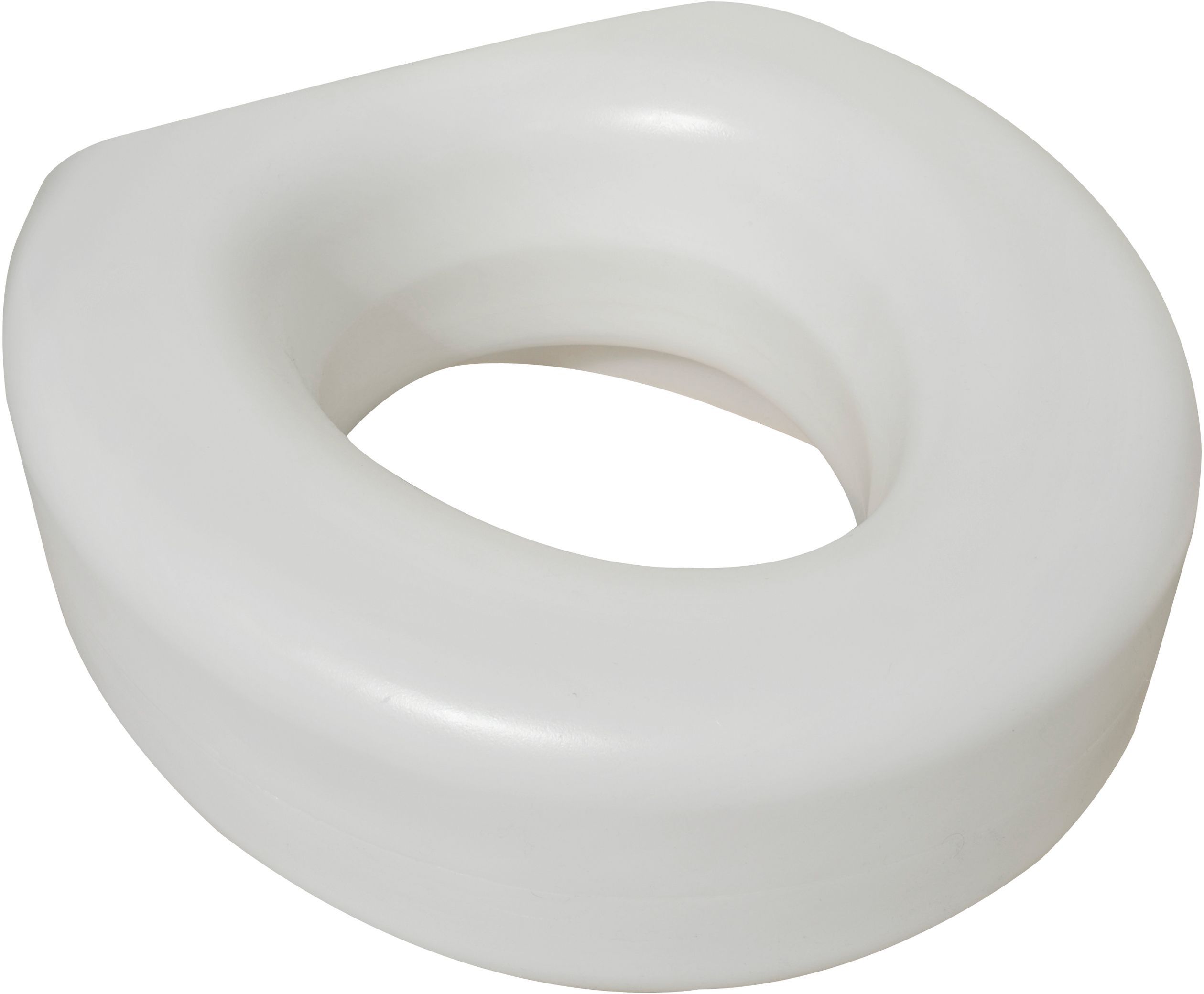 Active Living White Raised Toilet seat | DIY at B&Q