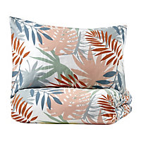 Ada Floral Multicolour Double Duvet cover & pillow case set