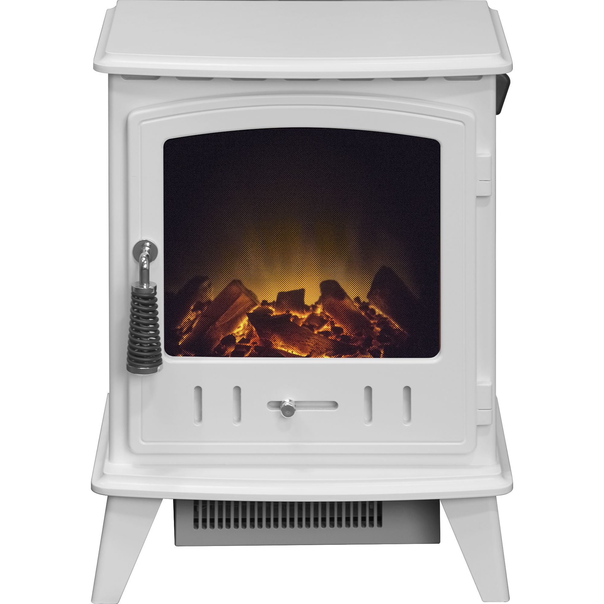 Adam Aviemore 2kW White Electric Stove | DIY at Bu0026Q