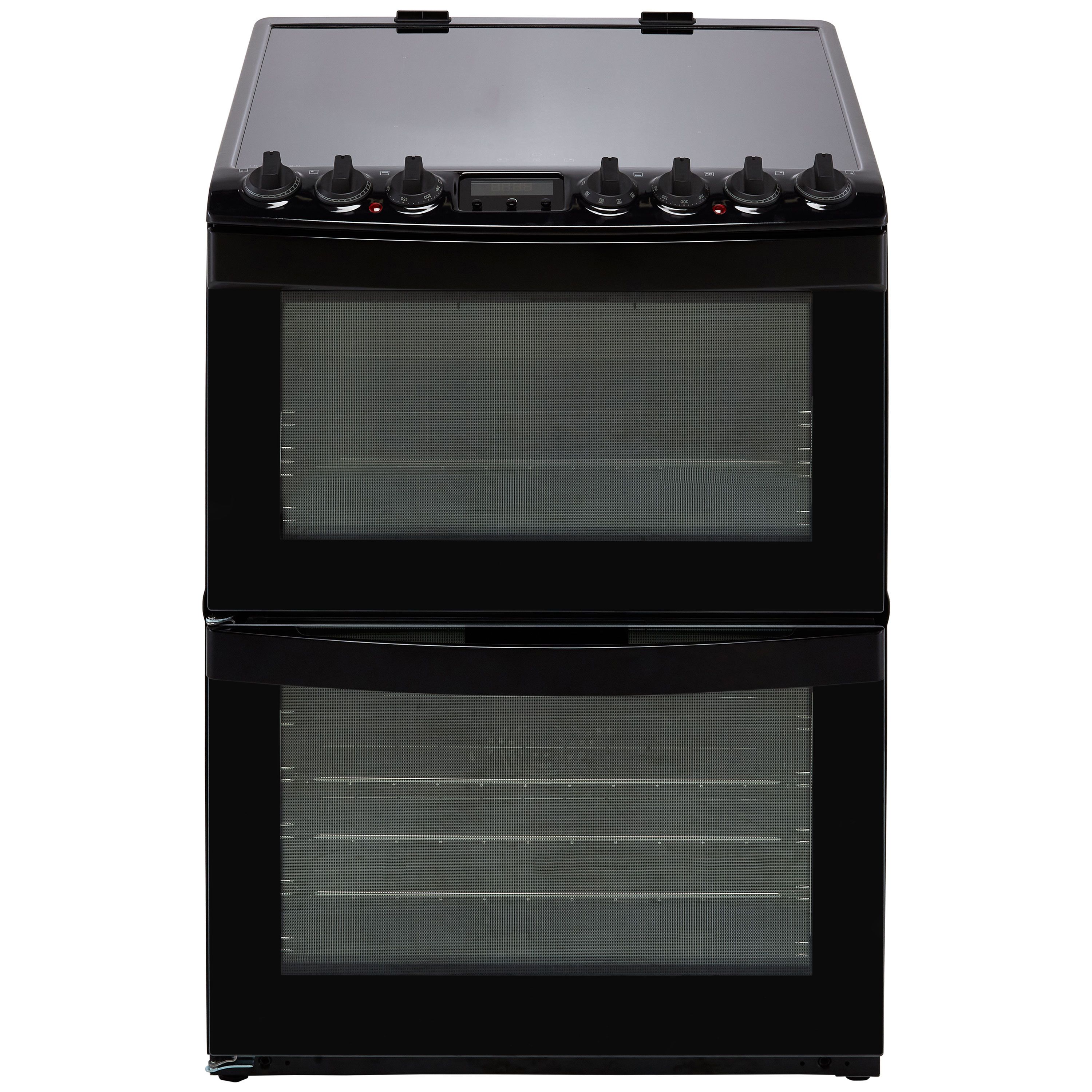 Black freestanding electric clearance cooker