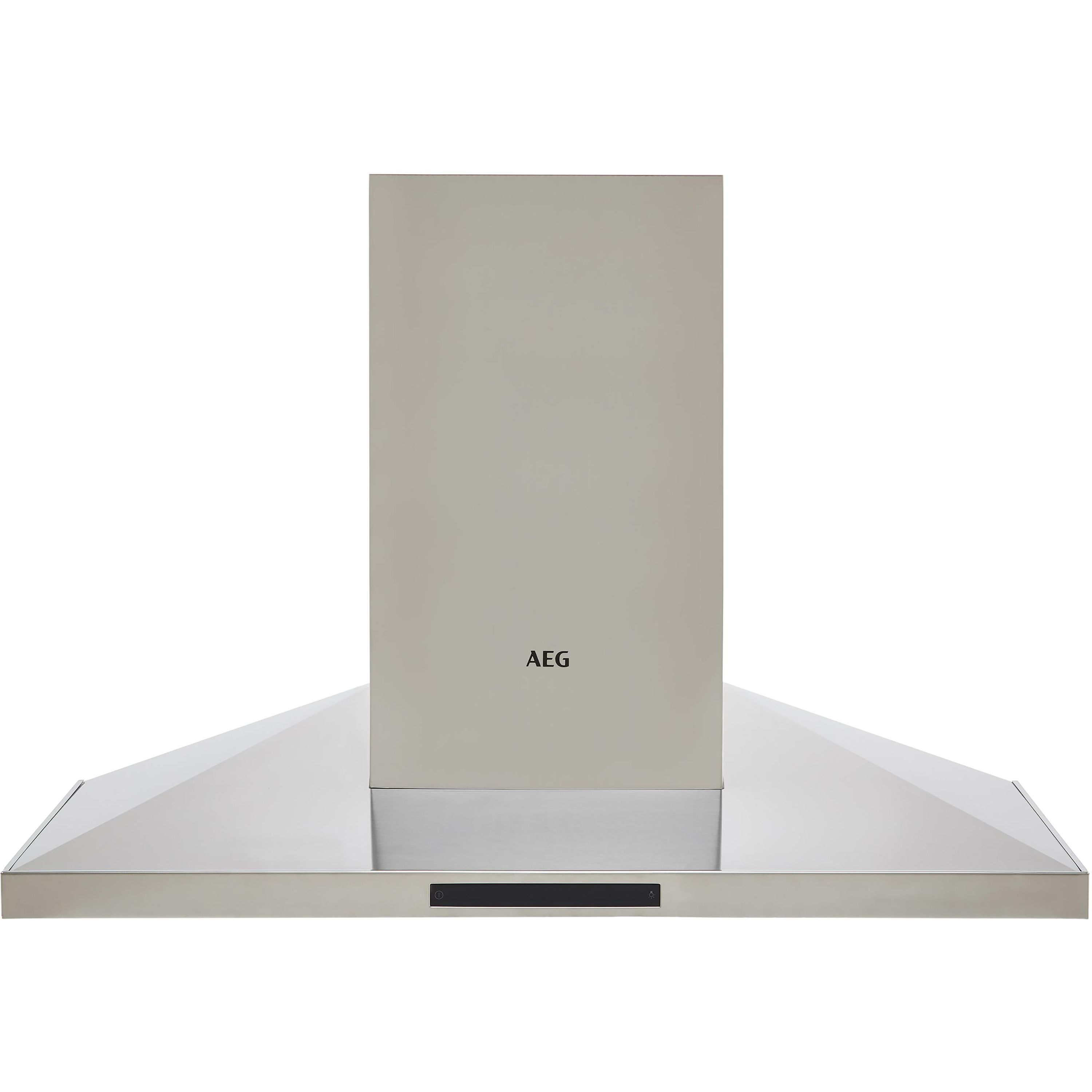 AEG DKB5960HM_SS Metal Chimney Cooker hood (W)89.8cm - Stainless steel ...