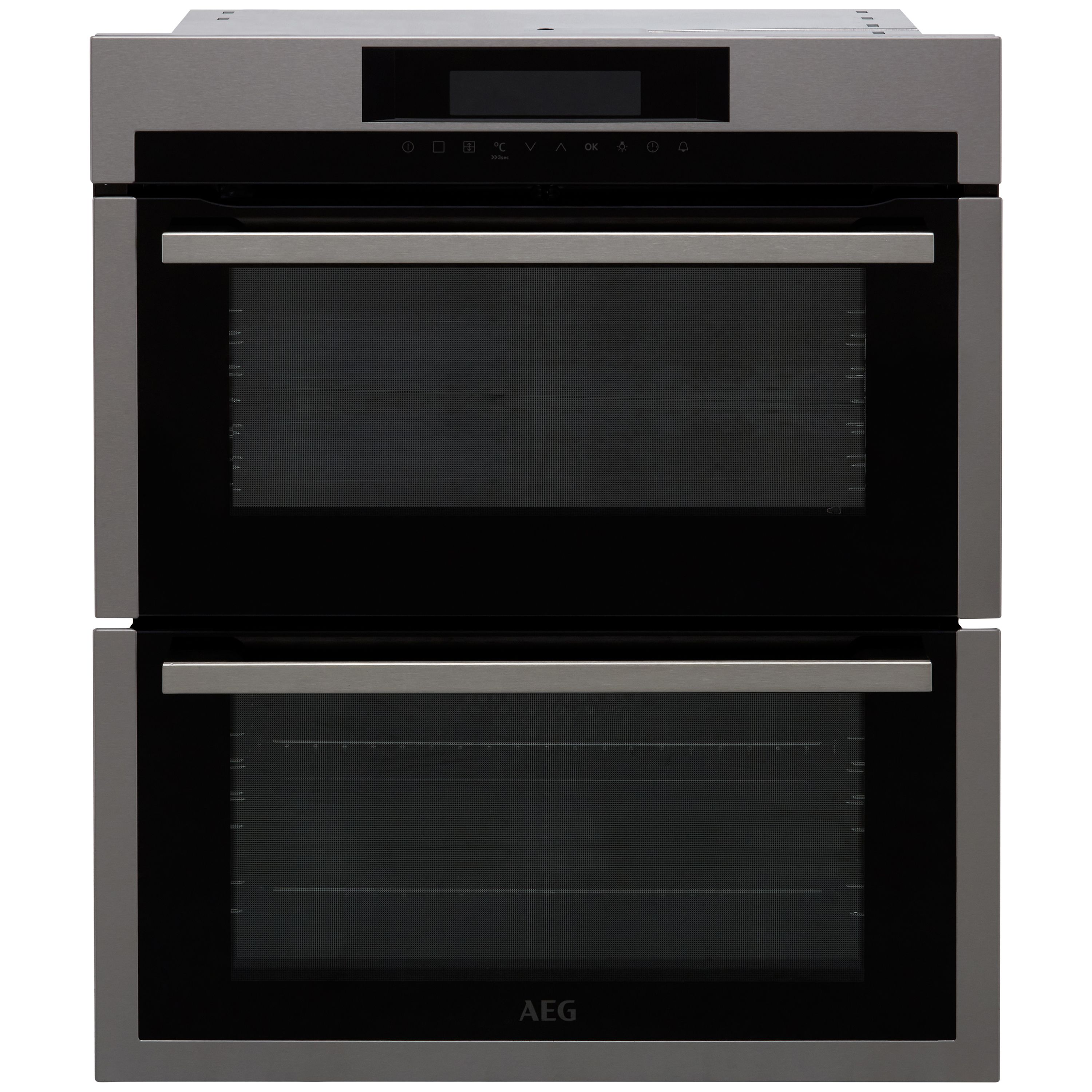 Aeg built in store double oven