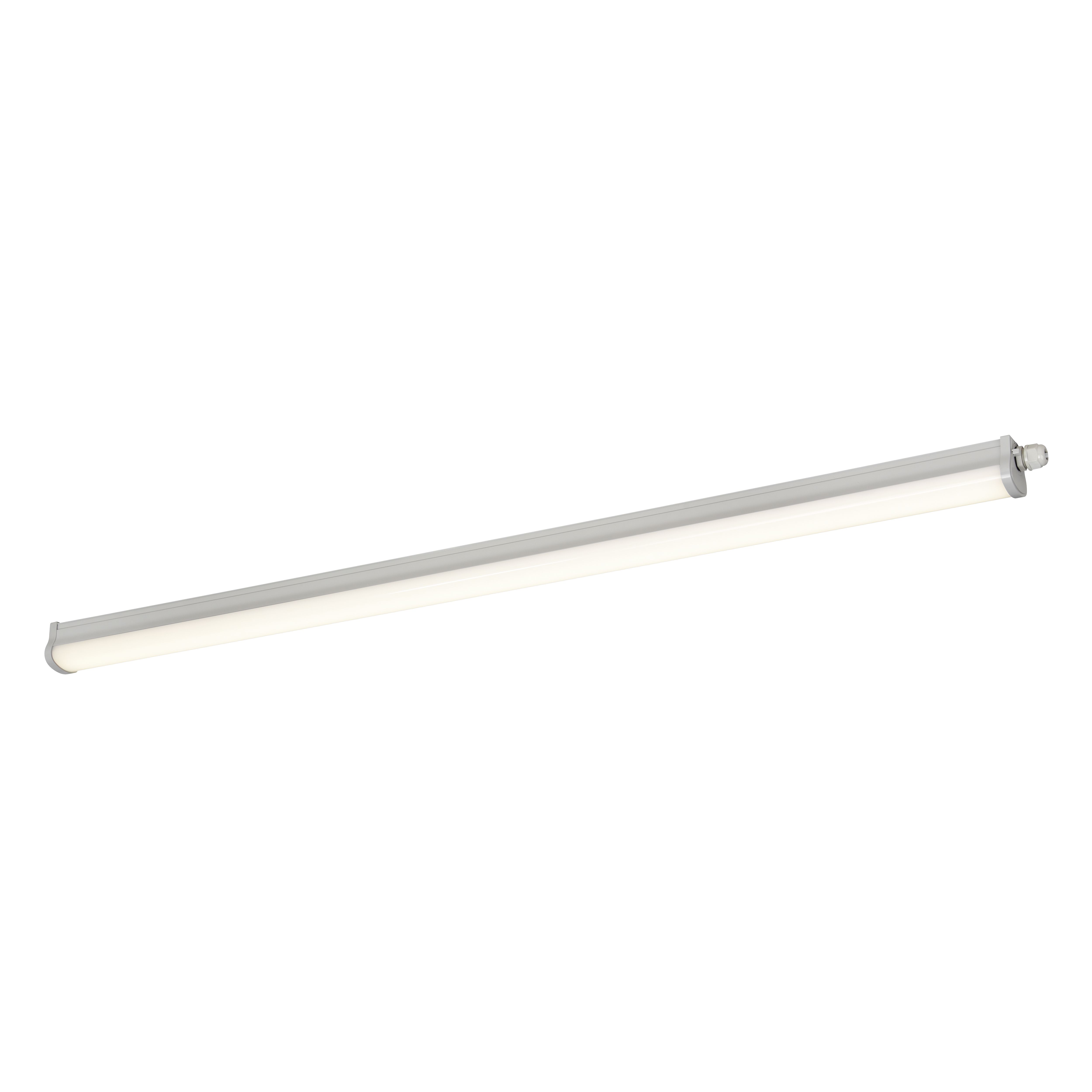 Afonso Neutral white Integrated LED Batten 39W 4400lm (L)1.13m | DIY at B&Q