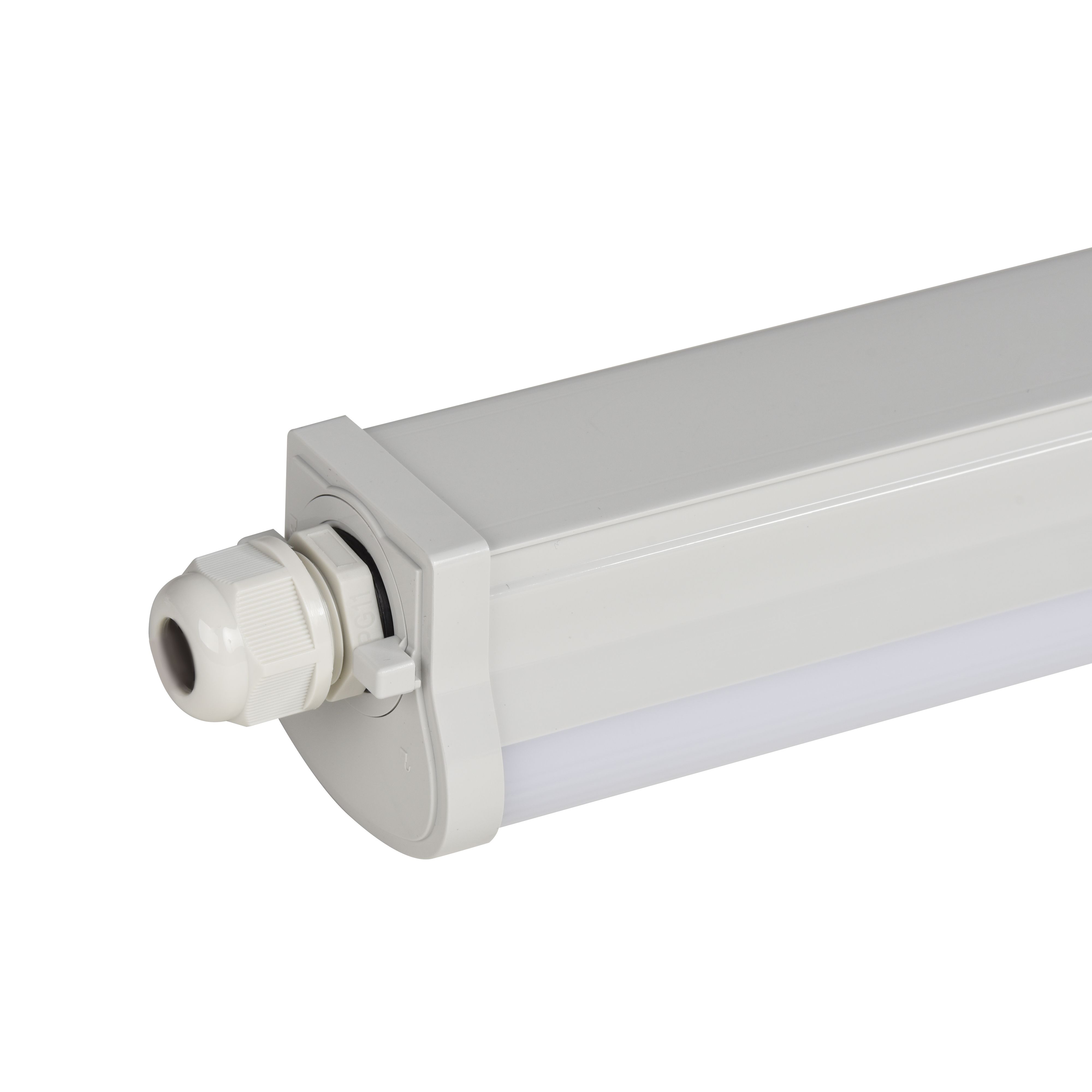 Afonso Neutral white Integrated LED Batten 39W 4400lm (L)1.13m - 3