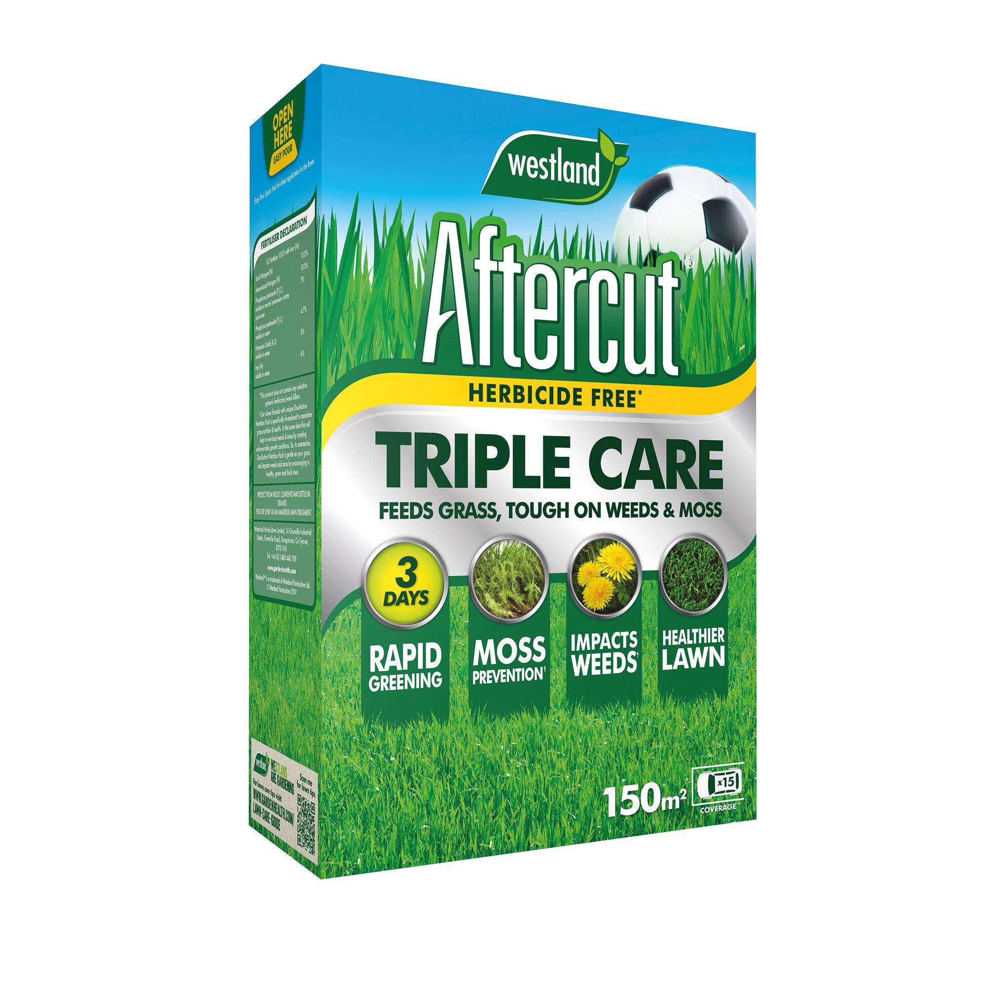 Aftercut Triple Care Lawn Treatment 150m 5 25kg Diy At B Q