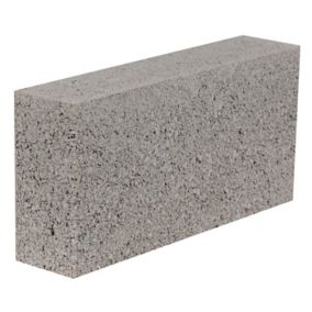 Aggregate Industries Dense Concrete Block (L)440mm (W)100mm (H)215mm