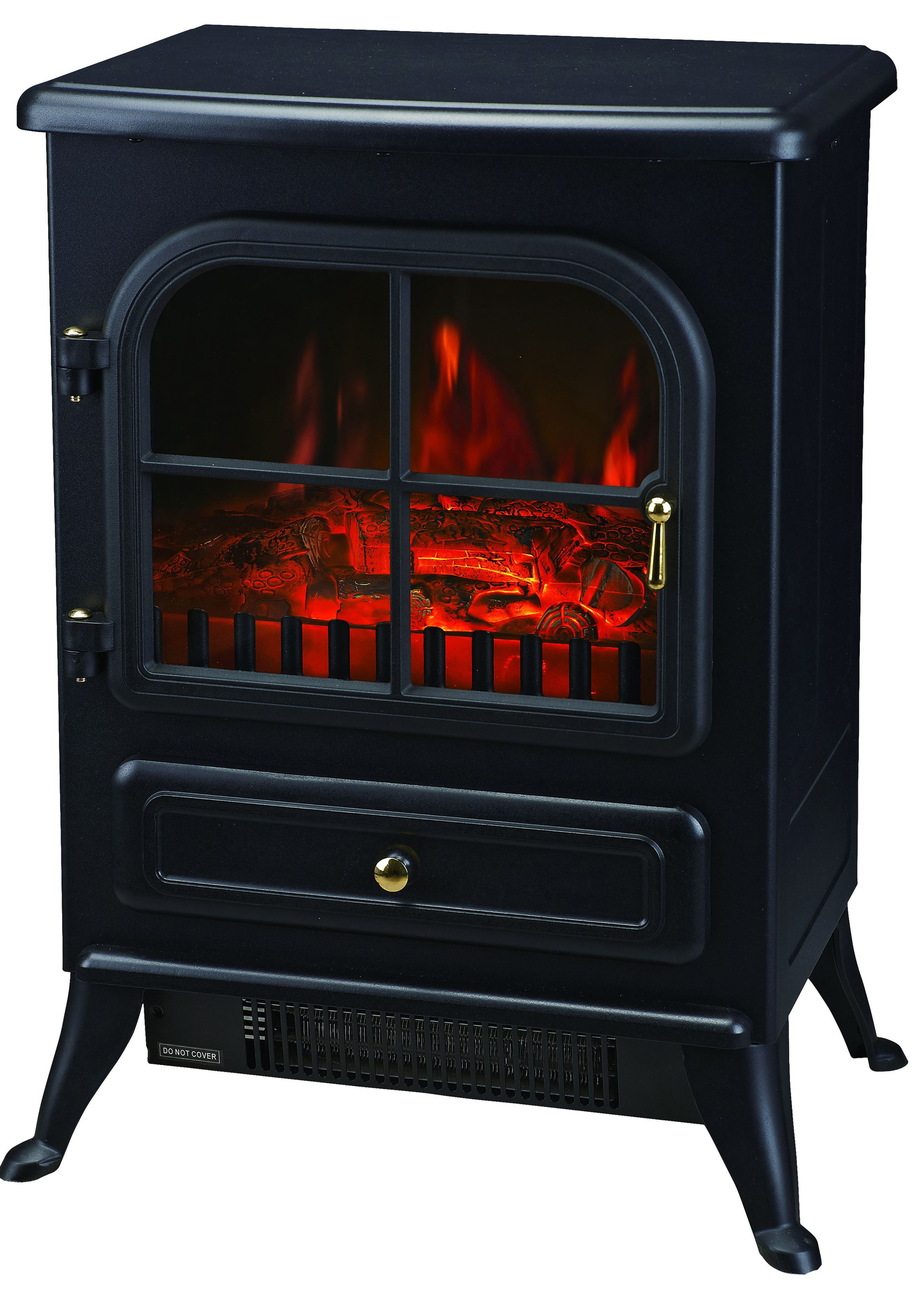 Akershus Traditional 1.85kW Cast iron effect Electric Stove | DIY at Bu0026Q