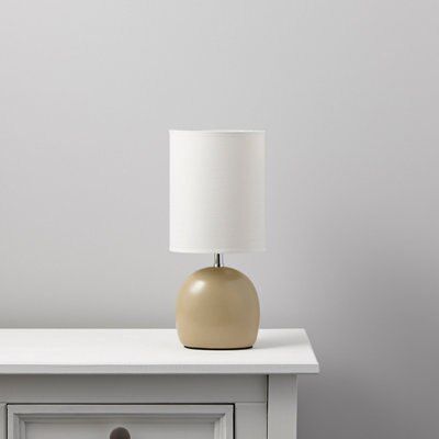 Alana Matt Cream Table lamp