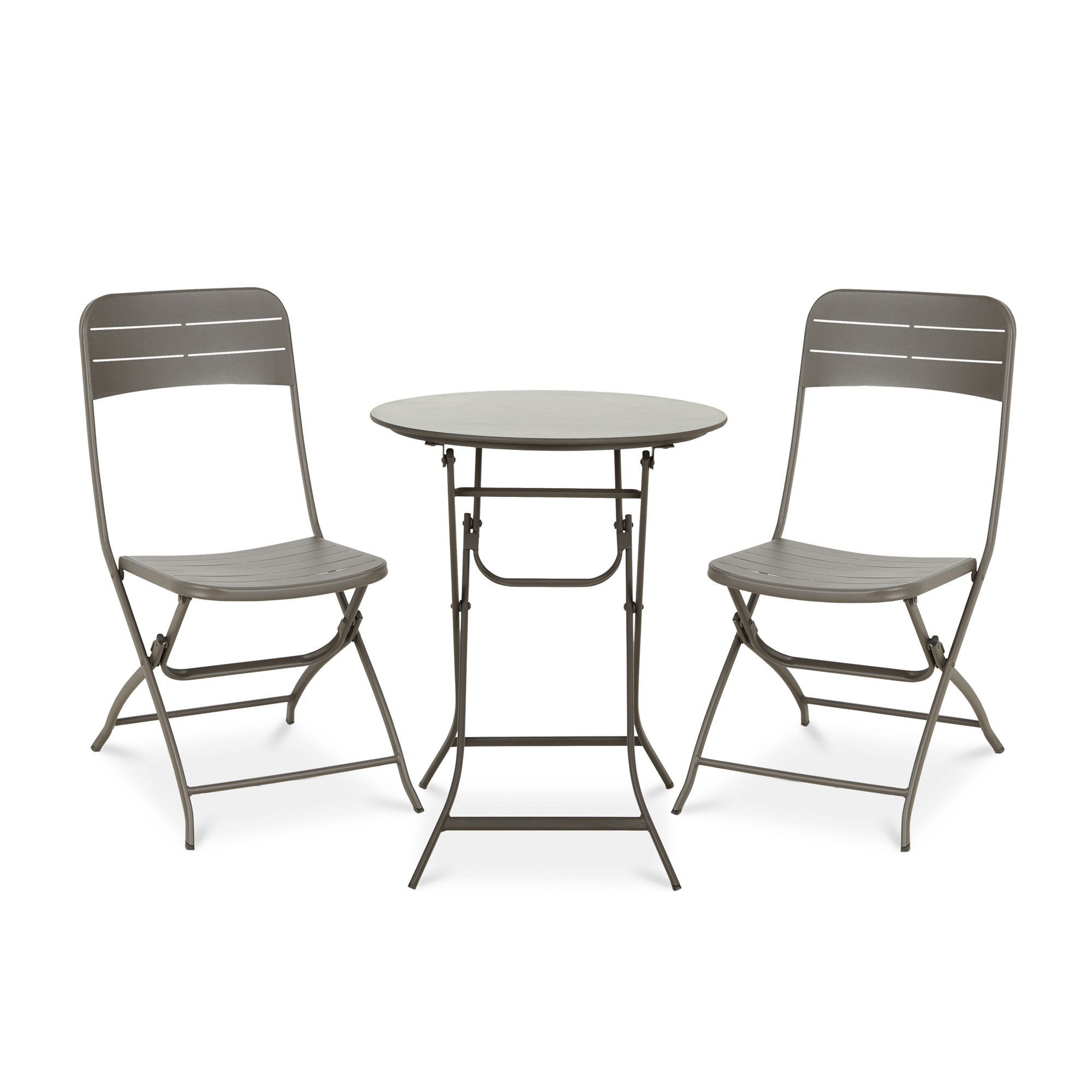 Aland Metal 2 Seater Table Chair Set Diy At B Q