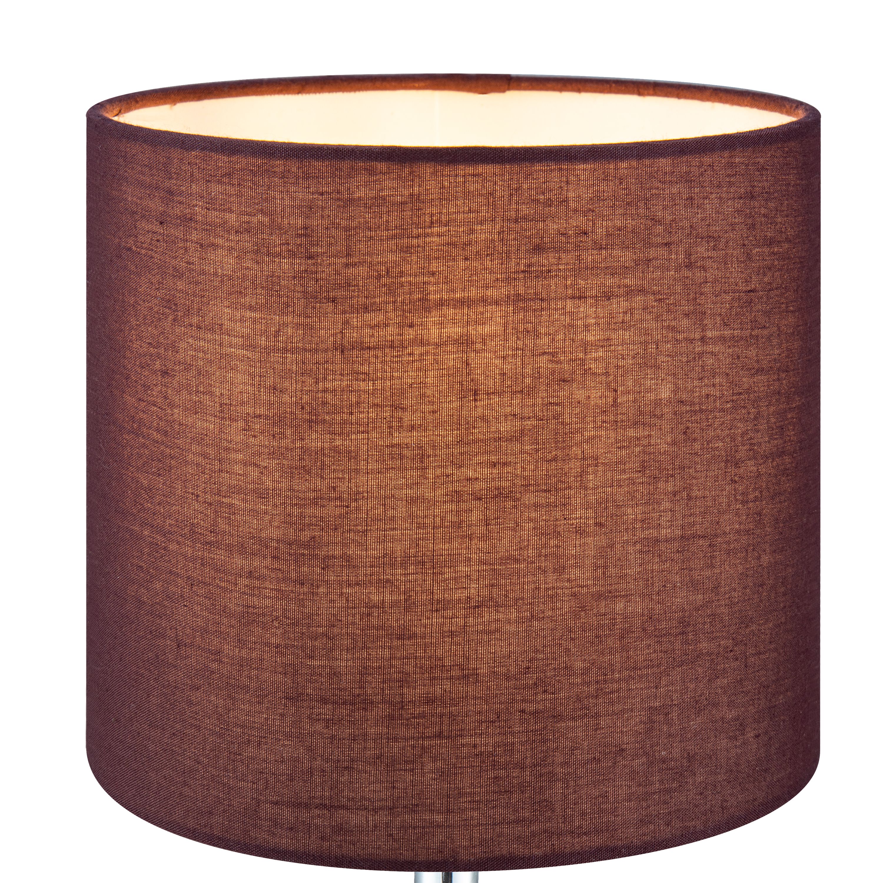 Albury Swirl Round Gloss Red Table lamp