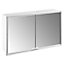 Alcudina White Mirrored Cabinet (W)581mm (H)376mm