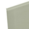 Alep Green & light grey Glass Splashback, (H)750mm (W)600mm (T)6mm