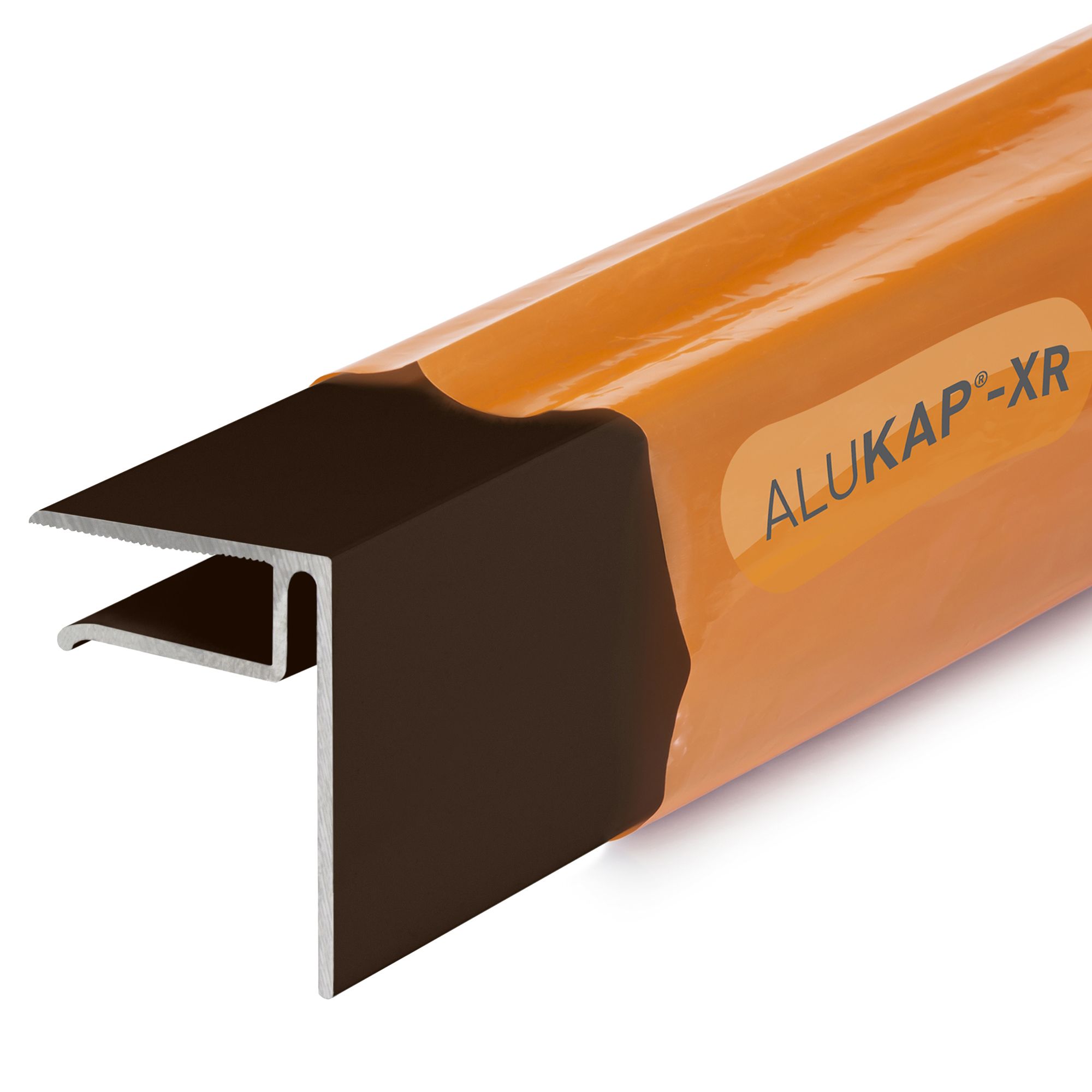 Alukap XR AKX106B Brown 10mm Endstop (W)40mm (T)50mm