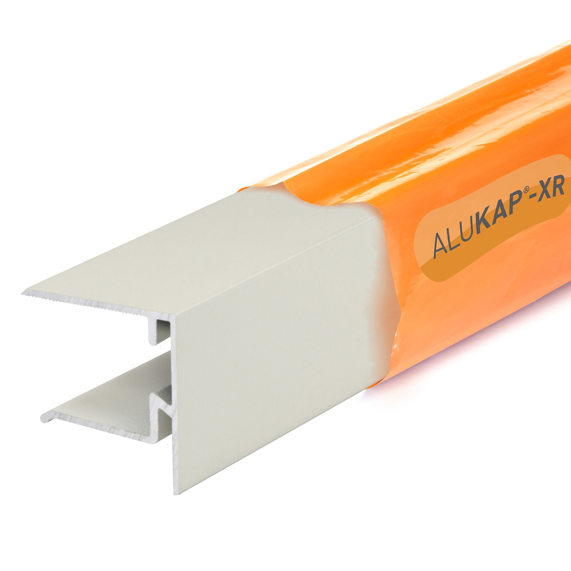 Alukap XR AKX122W White 25mm Endstop (W)40mm (T)50mm