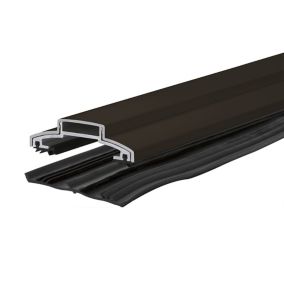 Alukap XR Brown Aluminium Glazing bar, (L)3.6m (W)60mm
