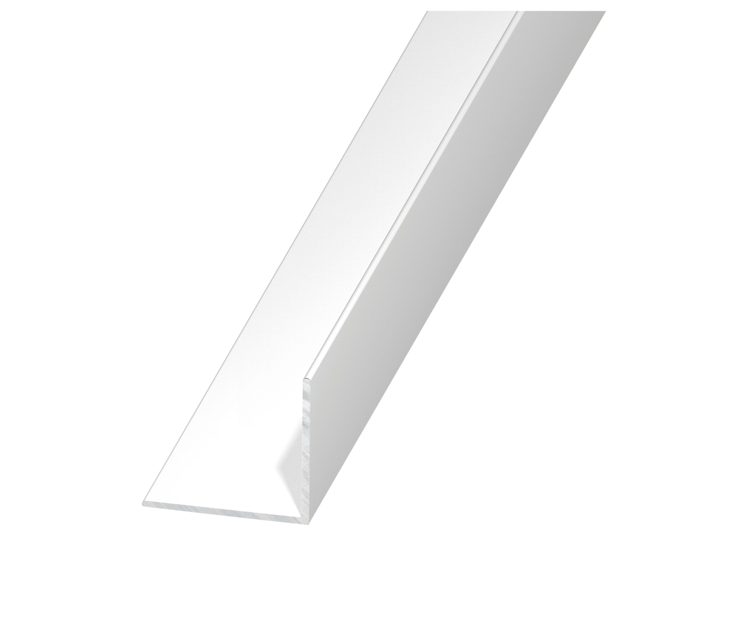 Aluminium Corner panel, (L)2.5m (W)15mm (T)1mm