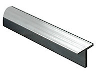 Aluminium Equal T-shaped Angle profile, (L)2m (W)20mm