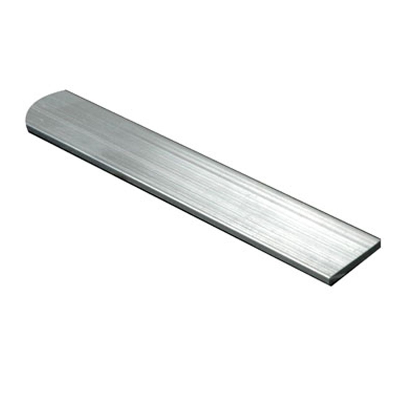 Powder-Coated Aluminium Flat Bar - 100mm X 4mm X 1000mm, Anthracite RAL ...