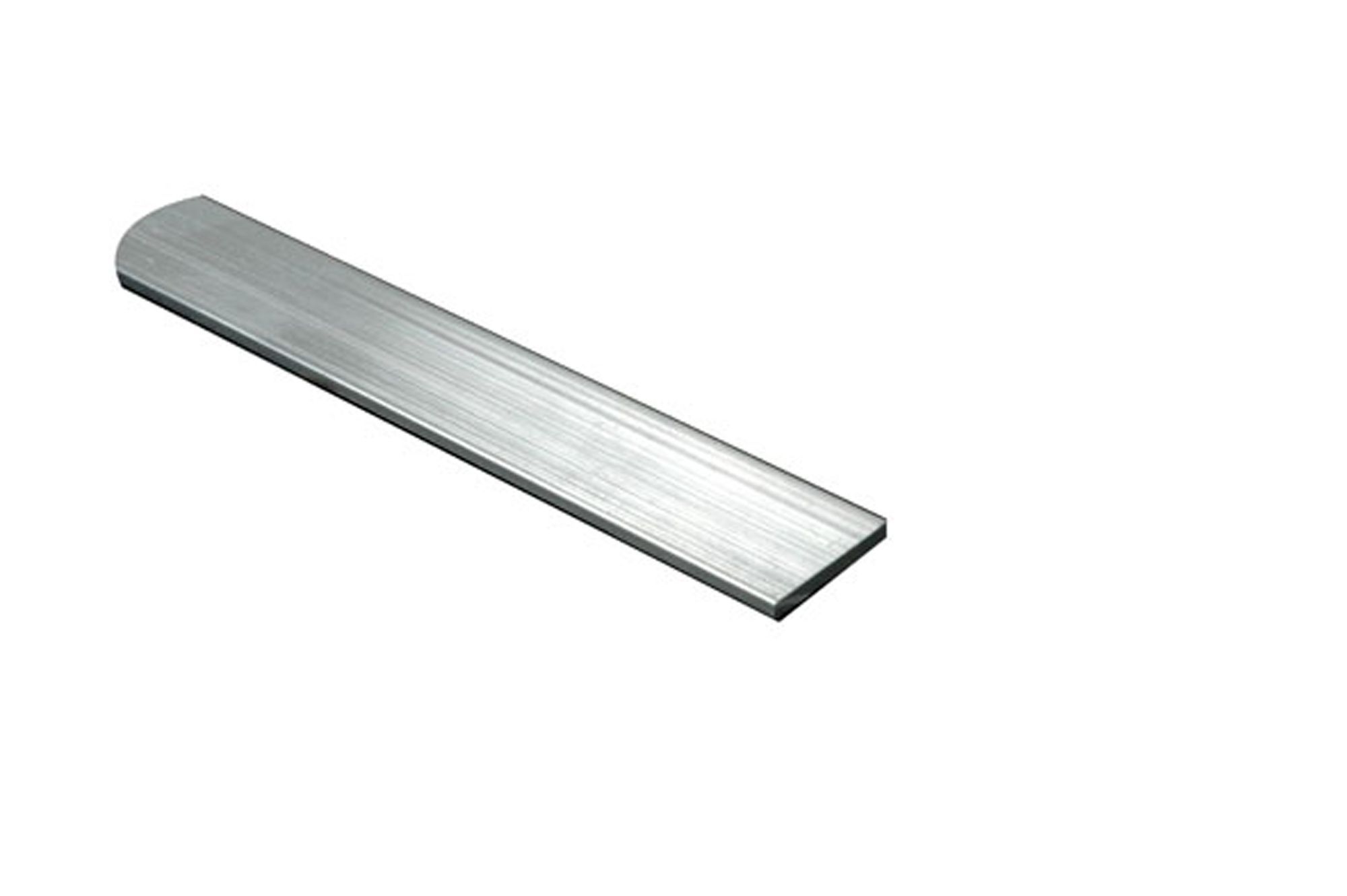 Aluminium Flat Bar, (L)1000mm (W)20mm (T)2mm