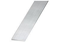 Aluminium Flat Bar, (L)1000mm (W)40mm (T)2mm