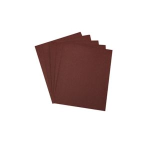 Aluminium oxide Assorted Hand sanding sheets for Fillers, paints & wood, Pack of 5