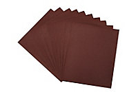 Aluminium oxide Assorted Hand sanding sheets, Pack of 10