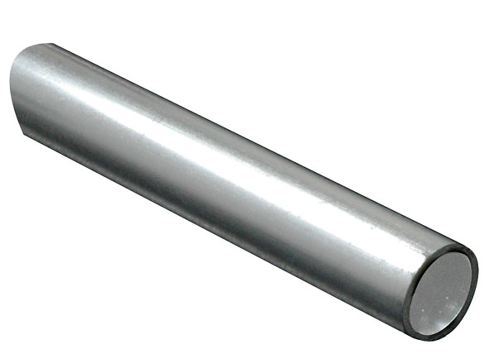 Varnished Cold-pressed steel Round Tube, (L)1m (Dia)30mm (T)1.5mm