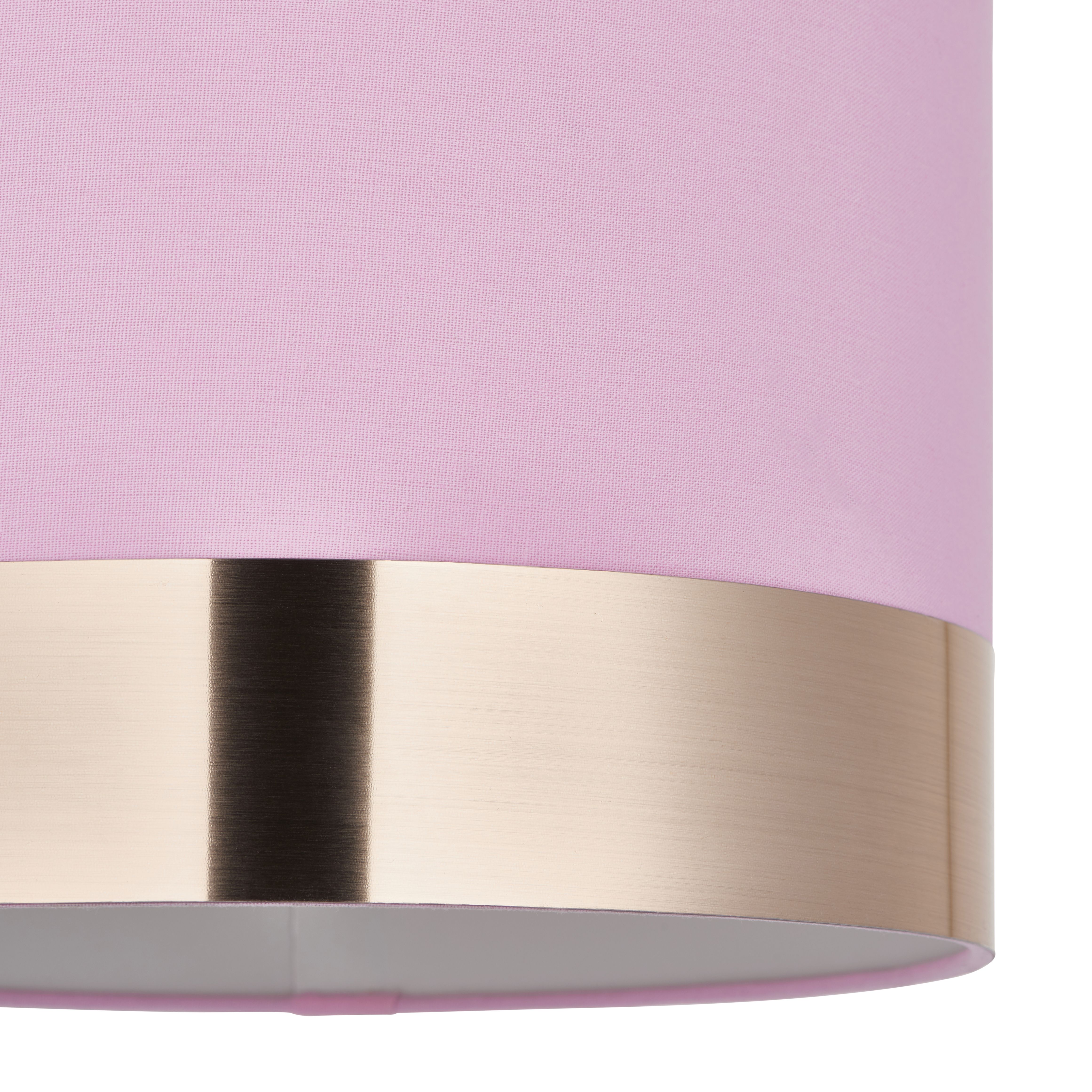 Small blush store lamp shade