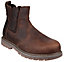 Amblers Brown Welted Dealer boots, Size 11