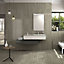 Anatolia Mink Satin Stone effect Porcelain Wall & floor Tile, Pack of 6, (L)600mm (W)300mm