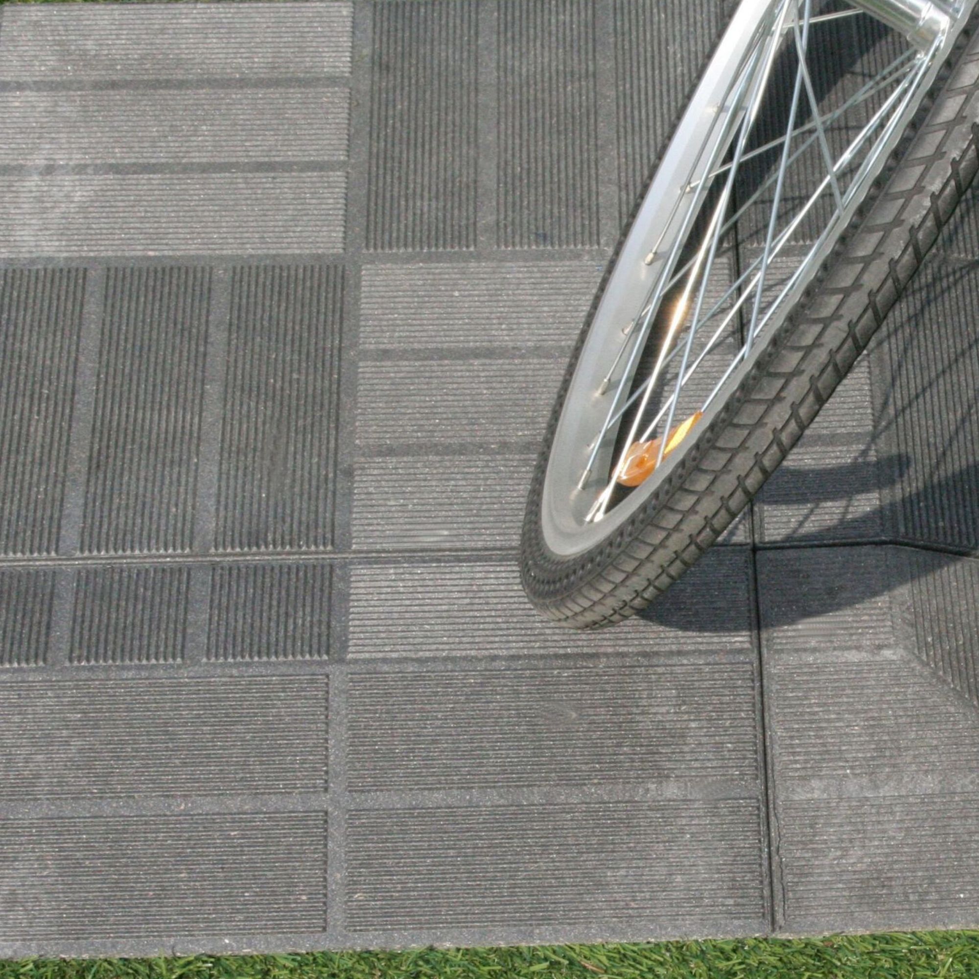 Angara Grey Composite Deck tile edge (W)200mm (T)45mm