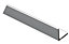 Anodised Aluminium Equal L-shaped Angle profile, (L)1m (W)20mm