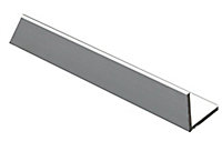 Anodised Aluminium Equal L-shaped Angle profile, (L)1m (W)30mm