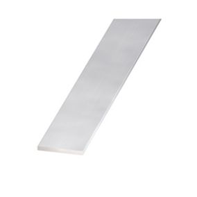 Anodised Aluminium Flat Bar, (L)1000mm (W)15mm (T)2mm
